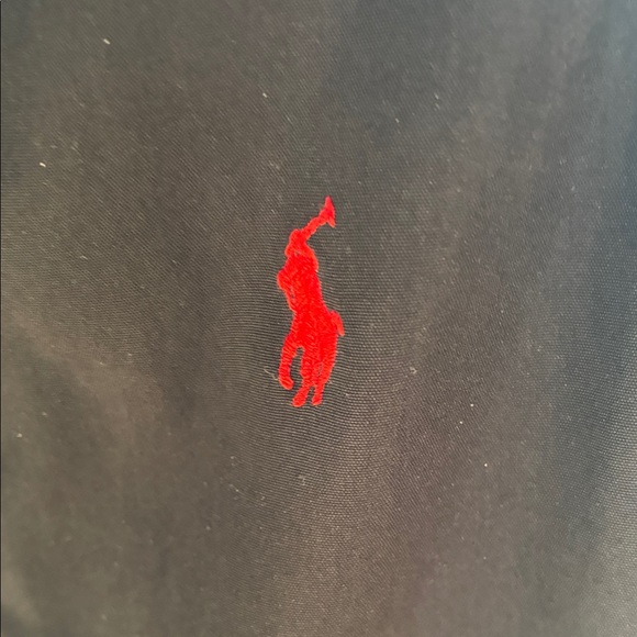 Polo Ralph Lauren Kids Black Hoodie with red pony Logo great condition - Picture 3 of 6